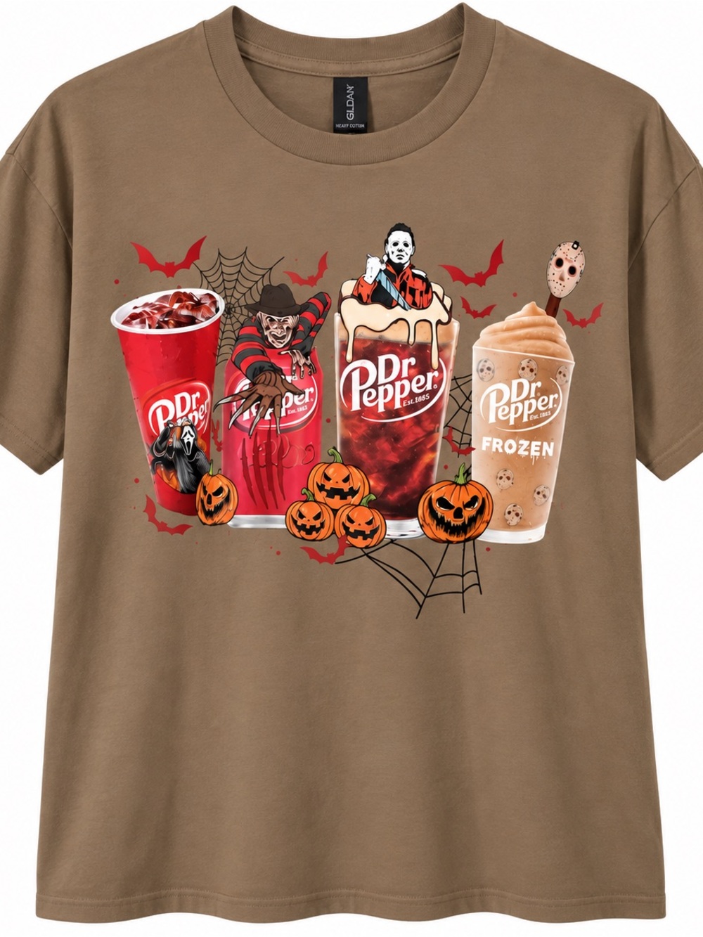 Adult XL NWOT Horror Movie Beverage Graphic Tee